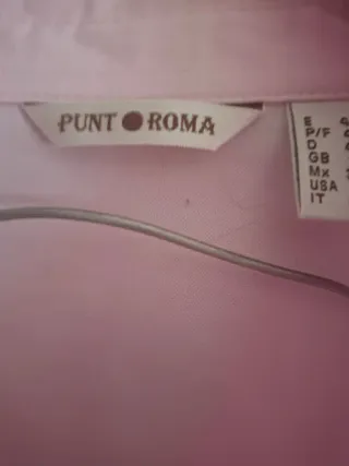 Camisa juvenil rosa talla 44