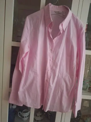 Camisa juvenil rosa talla 44
