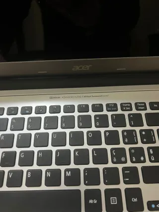 PC Portatile Acer Argento e Nero