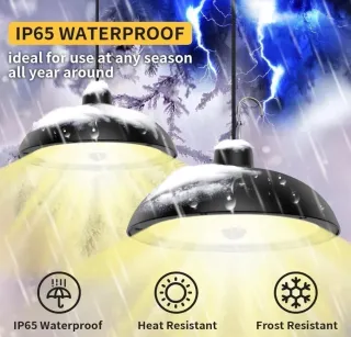 Lampada Campeggio Energia Solare con Pannello