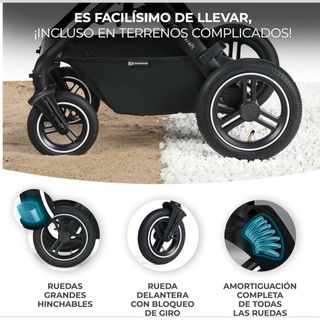Carrito Bebé Kinderkraft B-TOUR 2 en 1