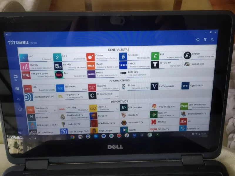 Portátil Dell Chromebook Negro afbeelding 3
