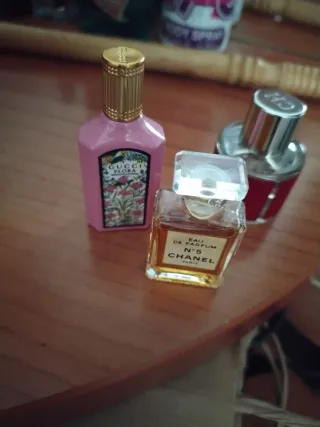 3 miniaturas perfume ORIGINALES