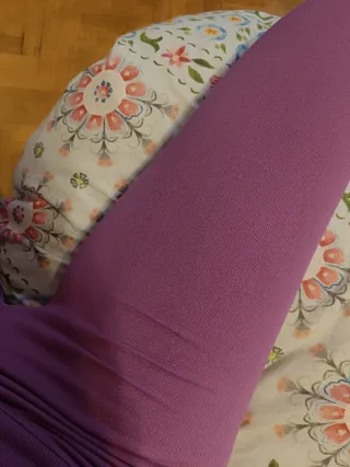 Leggings de gimnasio morados