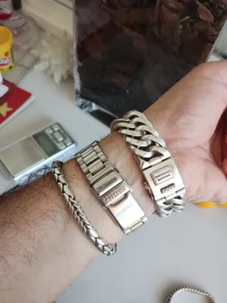 Pulsera Esclava Plata Buddhato Buddha