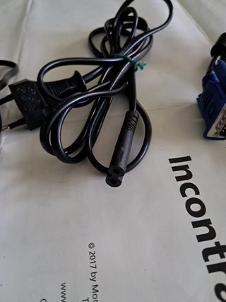 4 Cavi TV PC Ethernet VGA Alimentazione 2 Poli