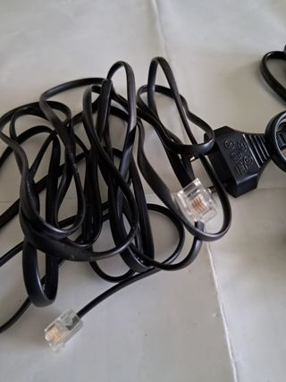 4 Cavi TV PC Ethernet VGA Alimentazione 2 Poli