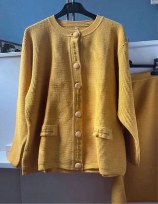 Coordinato Maglia Cardigan e Gonna