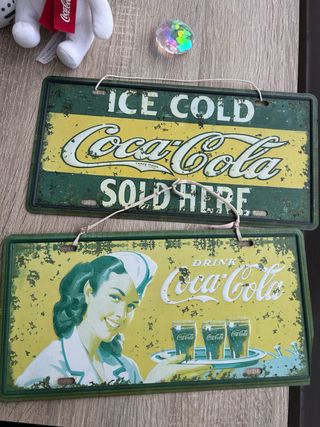 Cartel Coca Cola Vintage