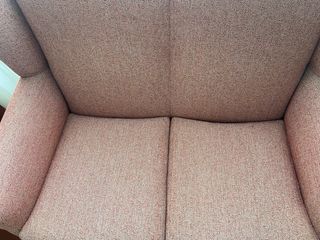 Butaca orejera doble tela