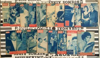 18 revistas antiguas Hola años 50 y 60