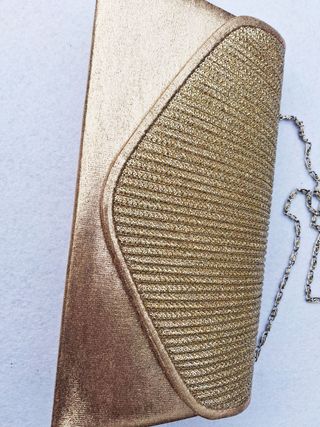 Pochette Borsa Rigida Oro