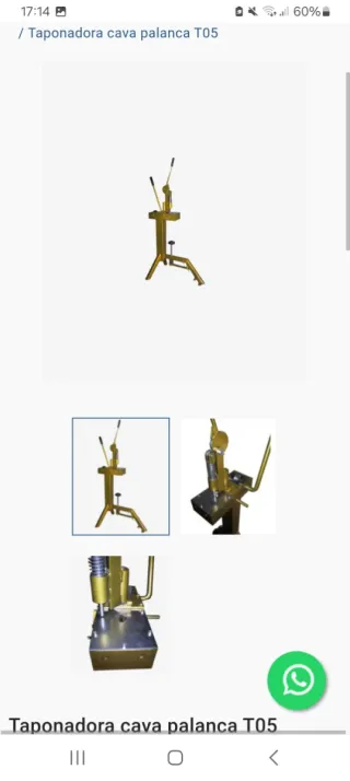 Taponadora Cava Cuñat TM05