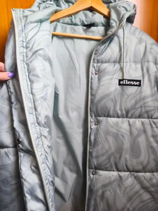 Chaqueta Ellesse mujer verde agua.
