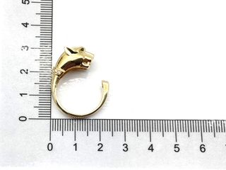 sortija oro 18k con piedra con circonita,esmeralda