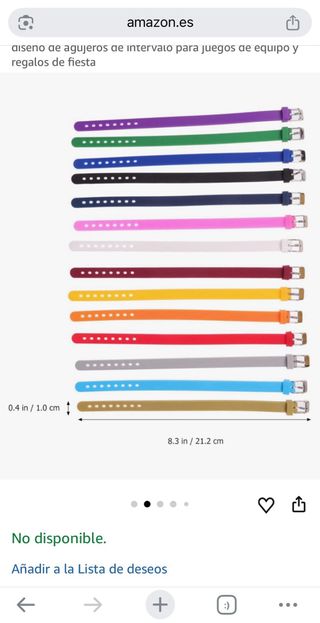 Pulseras de silicona para niños