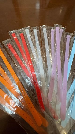 Pulseras de silicona para niños