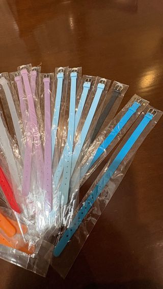 Pulseras de silicona para niños