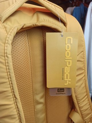 Mochila Coolpack Amarilla (Mostaza) Nueva
