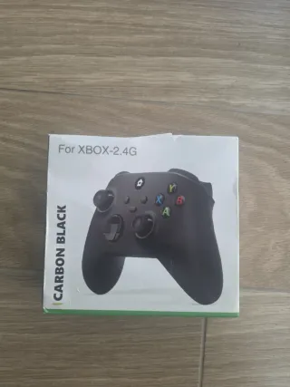 Mando Xbox y PC 2.4G Carbon Black