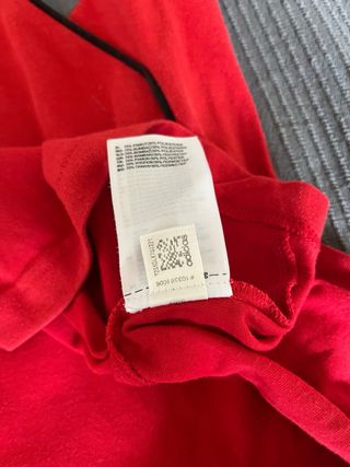 Camiseta Adidas Vintage Roja 2011 Talla XL.