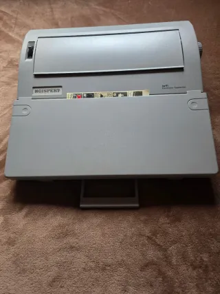 Máquina de escribir eléctrica portátil