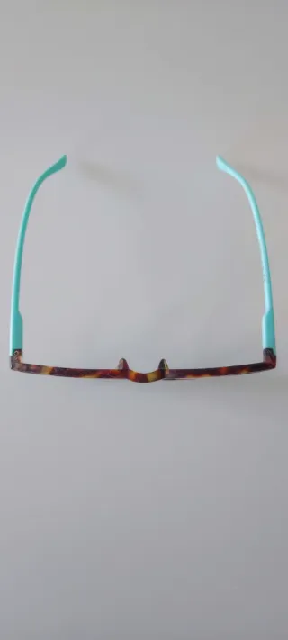 Gafas pasta marrón y azul (+1.00)