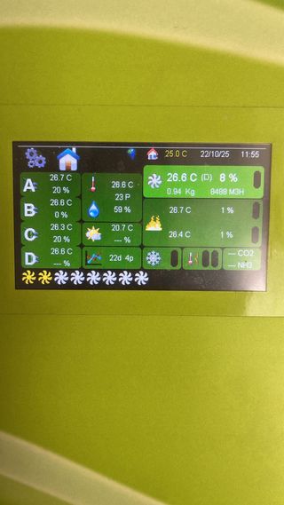CT1 ALPHA Control Climático Avícola Nave de pollos