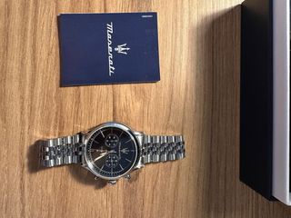 Reloj Maserati Cronógrafo Agujas Doradas