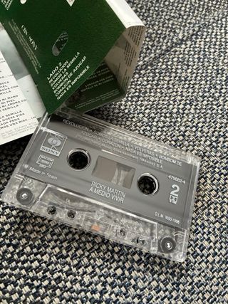 Casete Ricky Martin A Medio Vivir