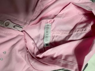 Chubasquero niña rosa con capucha