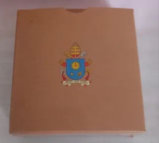 Medaglia papale anno santo misericordia 2015