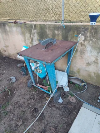 Mesa de corte para madera