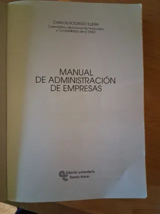 Manual de administración de empresas