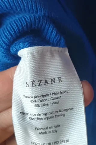 Jersey SEZANE, nuevo con etiqueta, T.XXL