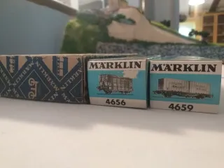 3 scatole vuote Märklin