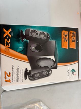 Logitech X-230 Altavoces 2.1 con Subwoofer