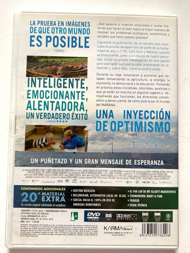 MAÑANA DVD Documental