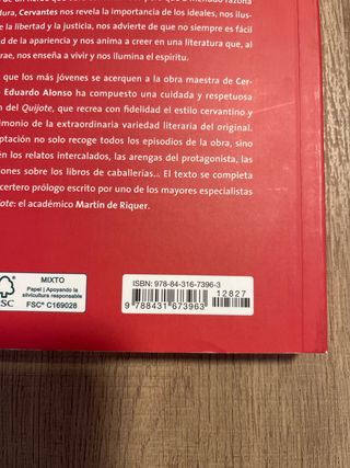 Don Quijote de La Mancha, ESO. Material auxilia...