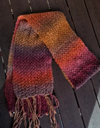 Conjunto bufanda y gorro de lana