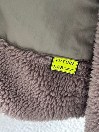 Abrigo Polar Pull&Bear Marrón y Verde