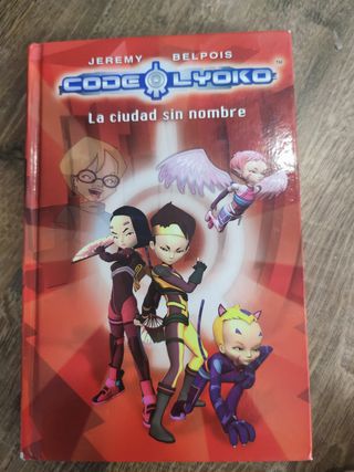 Lote 4 Libros infantiles Code Lyoko Jeremy Belpois