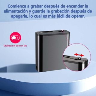 Mini grabadora magnética activada por Voz 8GB