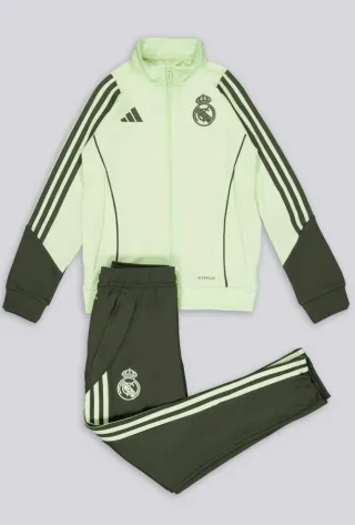 Chándal Real Madrid niño Adidas verde