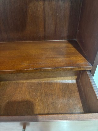 Mueble madera vintage estantería alacena