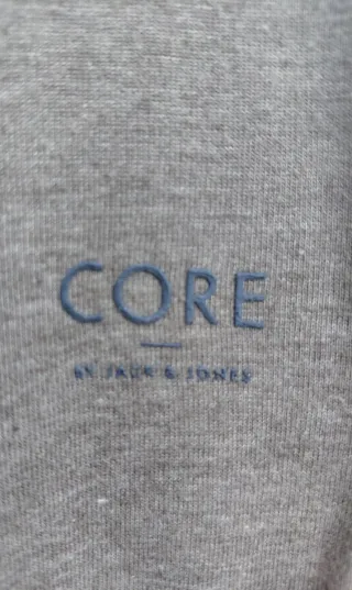 Sudadera Jack & Jones gris con capucha