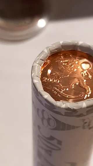 Monedas de 1 y 2 céntimos de Finlandia