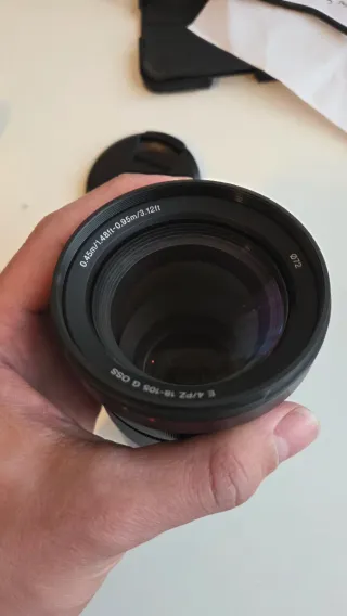 Sony 18-105mm f/4 G OSS (Serie G) + caja