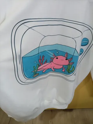 Sudadera fina ajolote Talla M