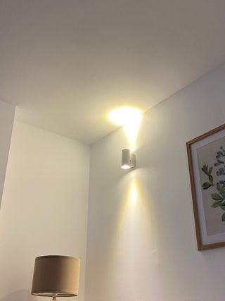 Aplique de pared blanco 2 unidades